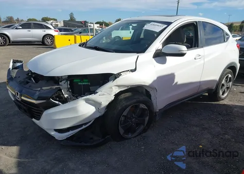 2018 Honda Hr-V Ex z USA, uszkodzony, nr VIN 3CZRU6H57JM719950